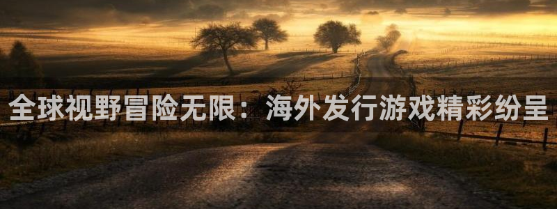 杏耀官网注册平台怎么注册的：全球视野冒险无限：海外发行游戏精彩纷呈